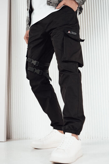 Herren Cargohosen Farbe Schwarz DSTREET UX4205