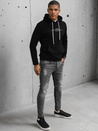 Herren Kapuzenpullover Farbe Schwarz DSTREET BX5458