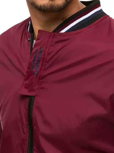 Herren Übergangsjacke Weinrot Dstreet TX3681