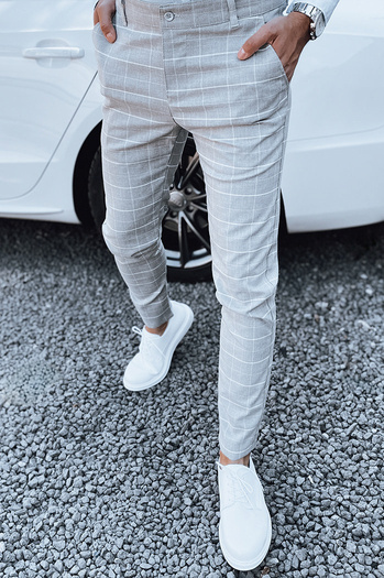 Herrenhose hellgrau Dstreet UX4392