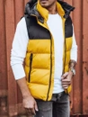 Herren Steppweste Gelb Dstreet TX4171