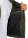 Herren Weste mit Kapuze Farbe Grün DSTREET TX3935