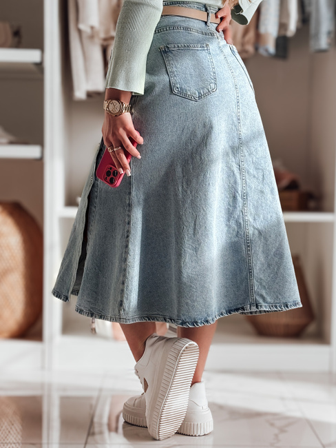 Midirock aus Denim DEMILOVO blau Dstreet CY0487