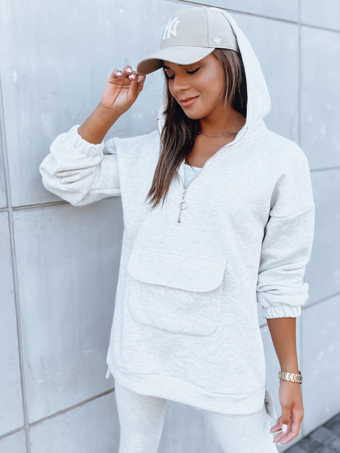 Damen Trainingsanzug-Set MAYALAN  Farbe Hellgrau DSTREET AY0941