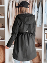 Damen Übergangs-Parka-Jacke FERISSA schwarz Dstreet TY4871