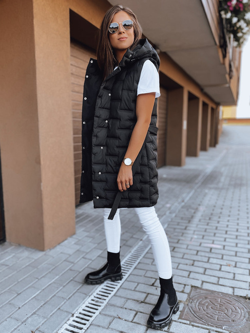 Damen Steppweste PAOLLA Schwarz Dstreet TY2307