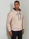 Herren Sweatshirt mit Aufdruck Farbe Beige DSTREET BX5677