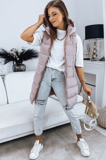 Damen Steppweste BRITA Rosa Dstreet TY3231