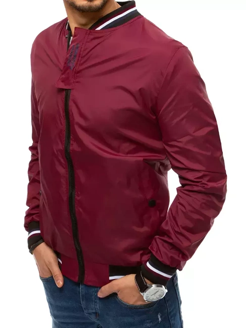 Herren Übergangsjacke Weinrot Dstreet TX3681