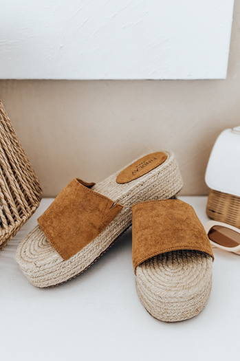 Damen SUMMERRY camel flip-flops Dstreet ZY0986