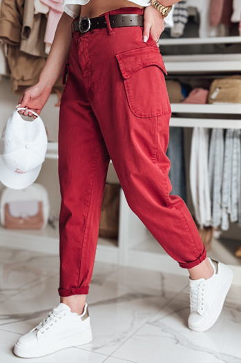 Damen Baggy-Hose GOTRENDI kastanienbraun Dstreet UY2526