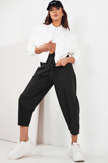 Damen Casual Hose BALLOON FANTASY Farbe Schwarz DSTREET UY1668