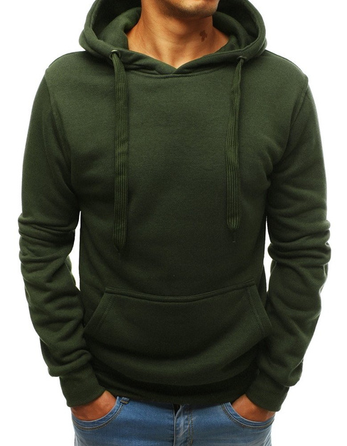 Herren Kapuzenpullover Khaki BX3907