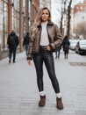Damenjacke aus Wildleder mit Schafsfell KASAMIRA coffee Dstreet TY4740z