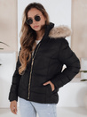 Gesteppte Damen Winterjacke schwarz Dstreet TY5149