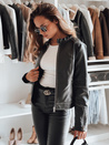 Damen Lederjacke LOVEBIKER schwarz Dstreet TY4964