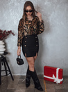 Damen Shirt in Übergröße PANTHEAS mit Leopardenmuster Dstreet RY2709