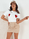 Damen T-shirt PALIS weiß Dstreet RY2432