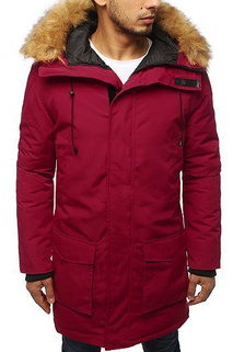 Herren Winter Parka Jacke kastanienbraun TX3128