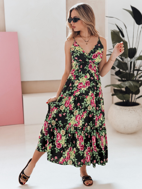 MISSBLOSSY Maxikleid schwarz Dstreet EY2621