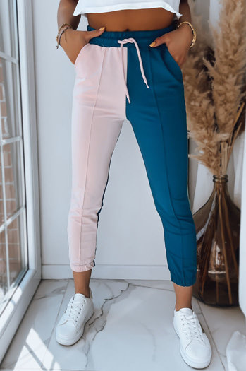 Damen Trainingshose PASTELS Meeresfarbe Dstreet UY1484