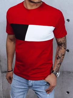 Herren T-shirt Basic Rot Dstreet RX4847_1