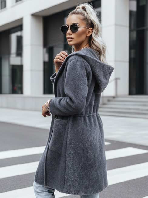 Damen Mantel MELBY Grau Dstreet NY0479