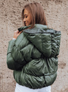 Damen Steppjacke SIMMON Grün Dstreet TY3049