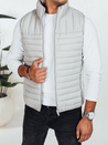 Herren Steppweste hellgrau Dstreet TX5080