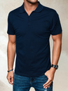 Marineblaues Herren-Polohemd Dstreet PX0553