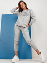 Damen Trainingsanzug NOTHING Hellgrau Dstreet AY0761