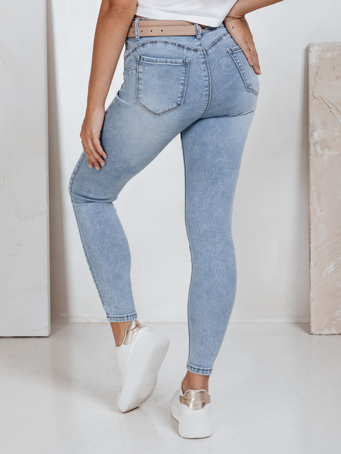 Damen Push Up Jeans hellblau Dstreet UY2821