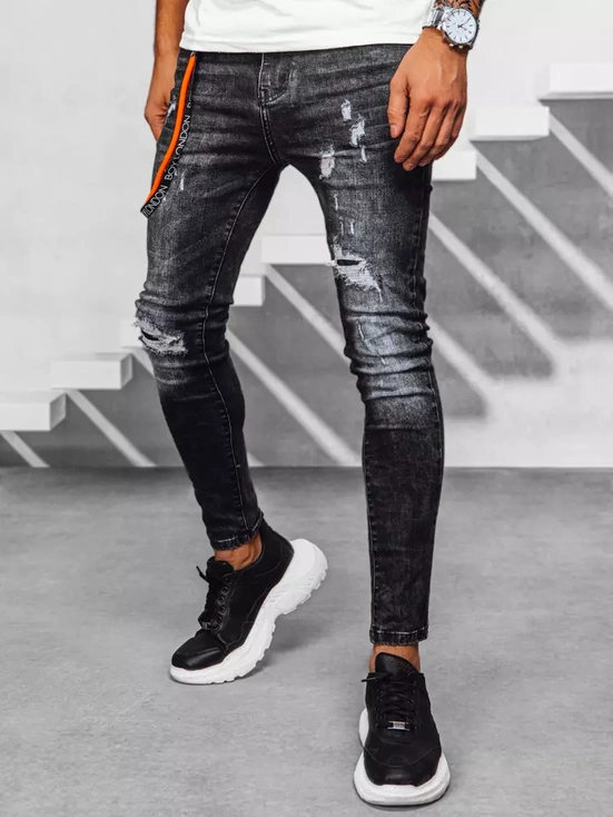 Herren Jeanshosen Farbe Schwarz DSTREET UX3935