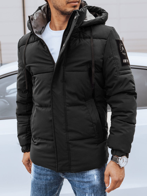 Herren Winterjacke Farbe Schwarz DSTREET TX4463