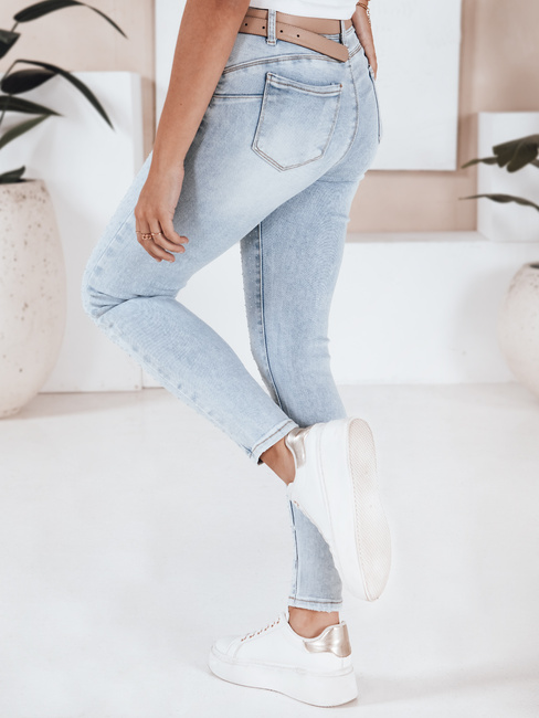 Damen Push Up Jeans hellblau Dstreet UY2808