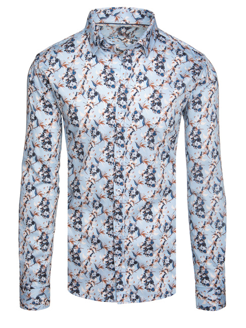 Herrenhemd blau Dstreet DX2635