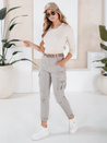 Damen Cargohose CARGOIF grau Dstreet UY2711