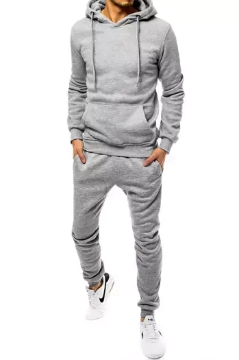 Herren Trainingsanzug Hellgrau Dstreet AX0384