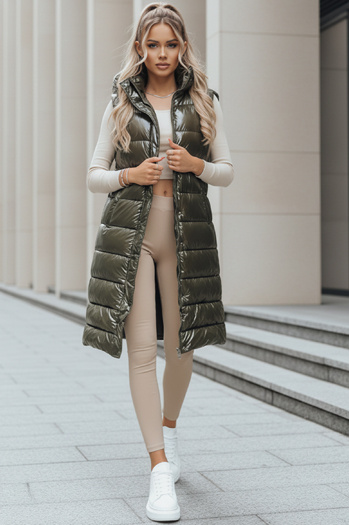 Damen Steppweste GANTINI Farbe Grün DSTREET TY3747