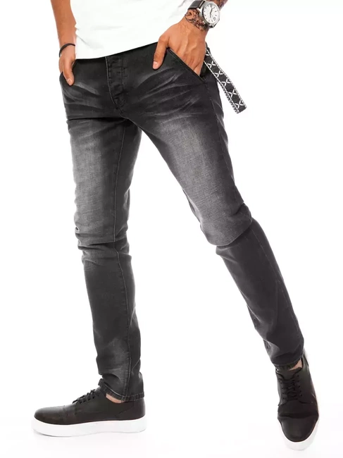 Herren Jeanshose Schwarz Dstreet UX3805