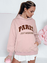Damen-Kapuzenpulli in Übergröße PARISSIA rosa Dstreet BY1455