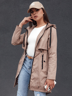 Damen Parka Jacke GLAMJACKET beige Dstreet TY4383_1