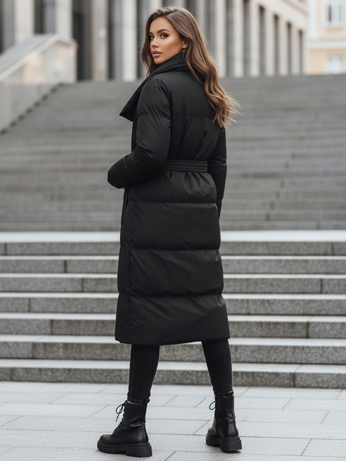 Damen Steppjacke Mantel FAVI schwarz Dstreet TY3089