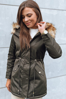 Damen Winterjacke VIXEN Farbe Grün DSTREET TY3872