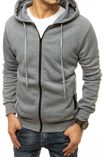 Herren Kapuzenpullover Grau Dstreet BX4945