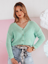 Swter Damen Einheitsgröße Übergröße gerippt SWEETDREAM mint Dstreet MY2458