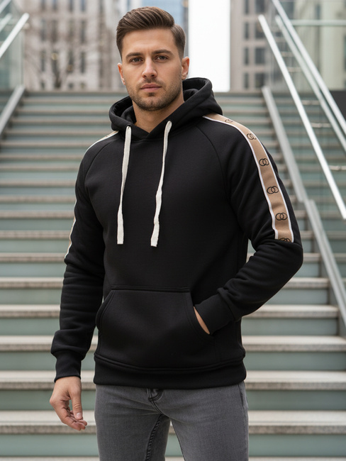 Herren Kapuzenpulli schwarz Dstreet BX5941