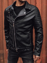 Herren Lederjacke schwarz Dstreet TX4734_1