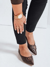 Damen braune Ballerinas Dstreet ZY1061