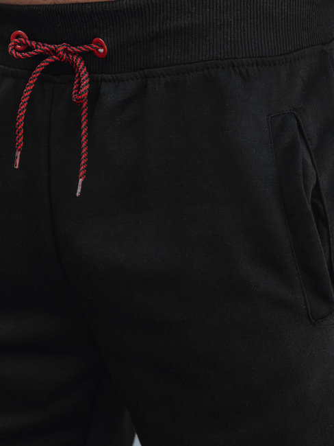 Herren Sweathose mit Kordelzug schwarz Dstreet UX4448